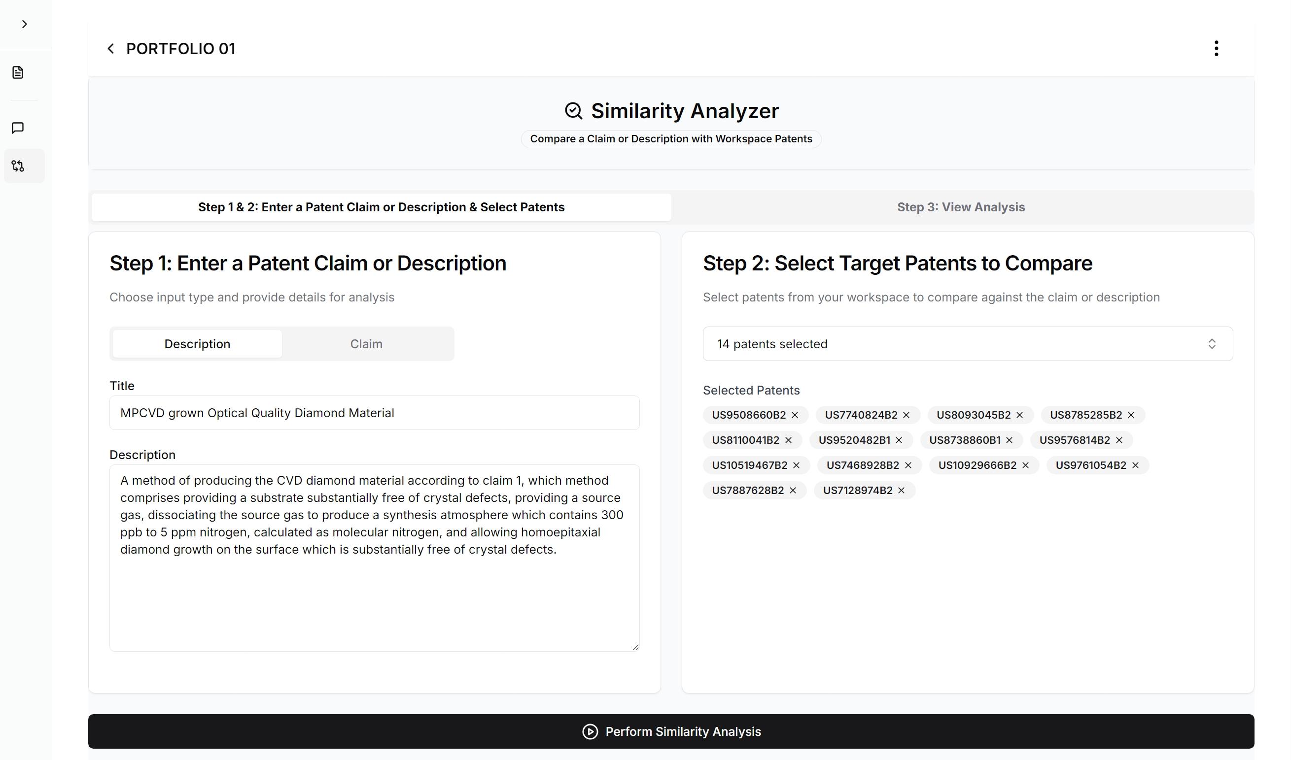 Similarity Analyzer